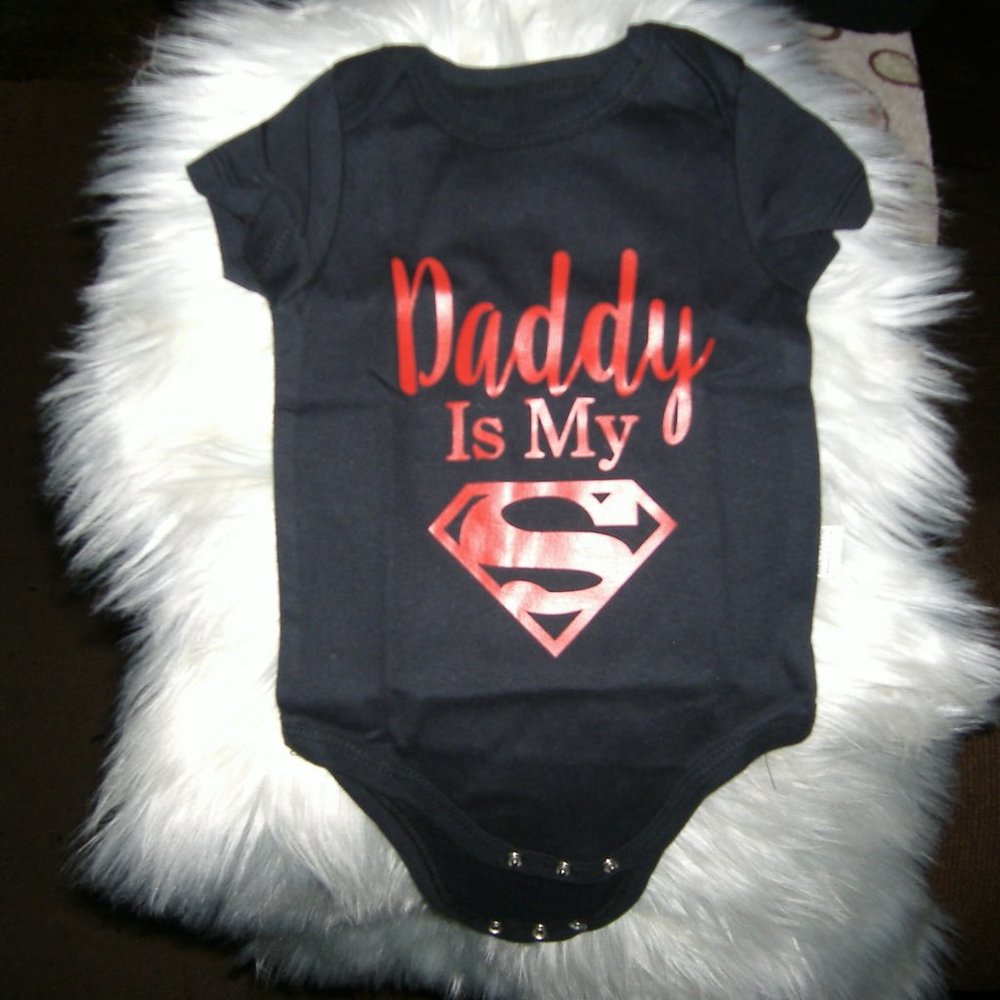 💞💞Newborn Baby Boys Girls Clothes Red/Black Casual Bodysuit 0-6 months